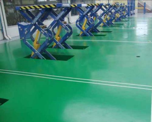 耐磨地坪漆出現(xiàn)破損了,怎么辦?